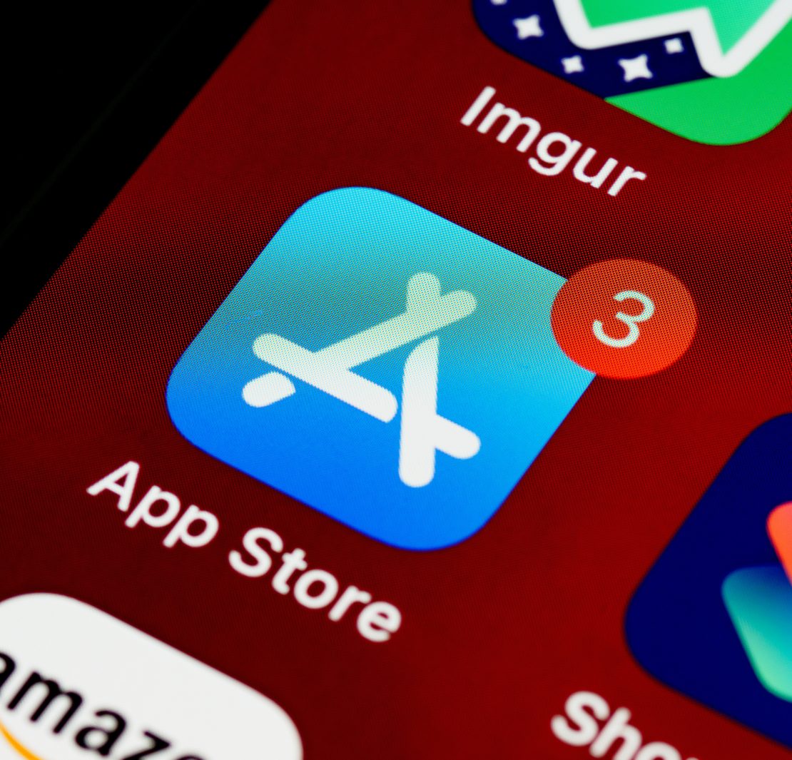 iOs App Store on an iPhone Screen