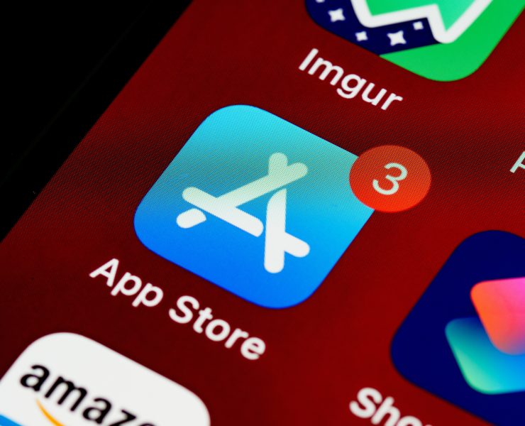 iOs App Store on an iPhone Screen